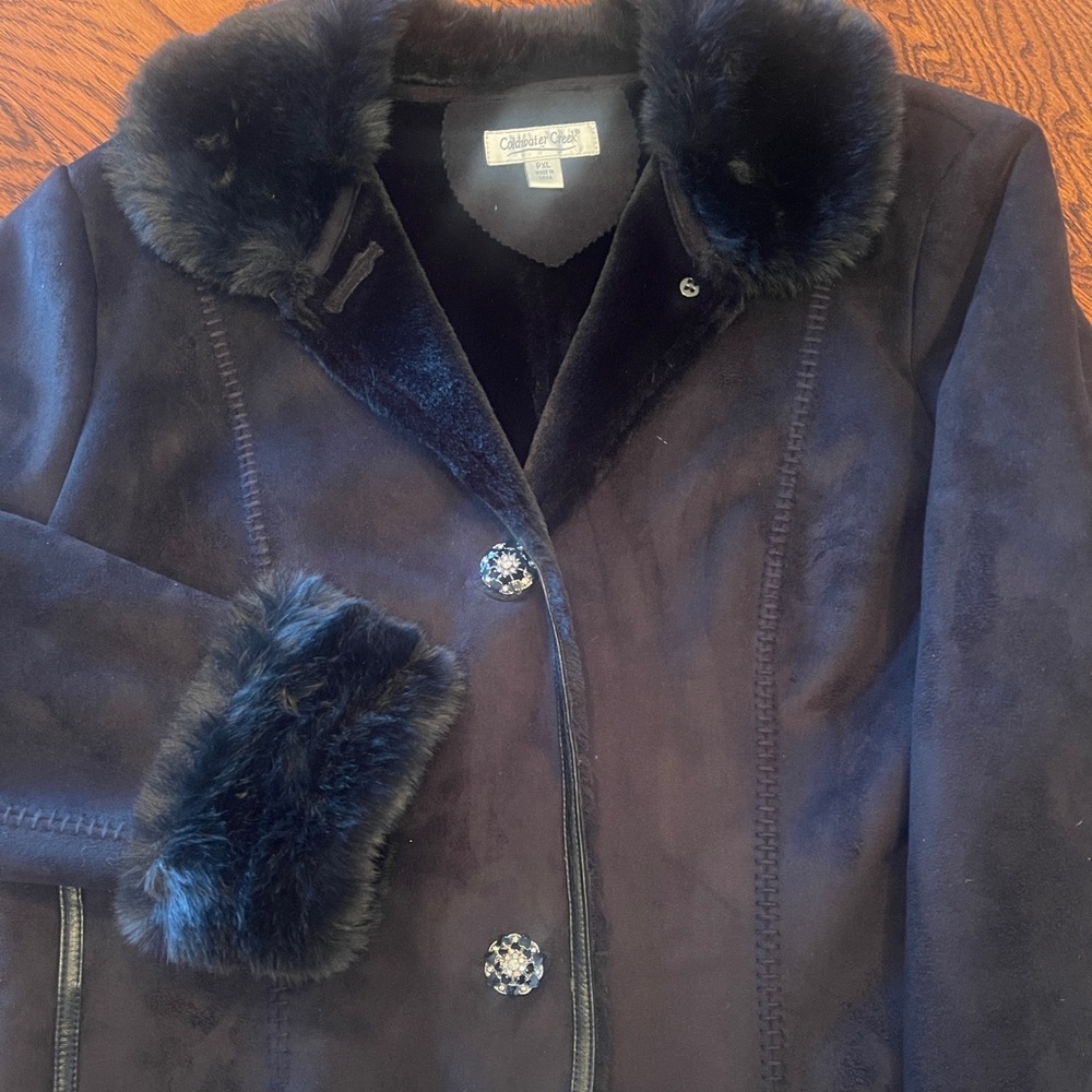 Gorgeous Black Suade Jacket